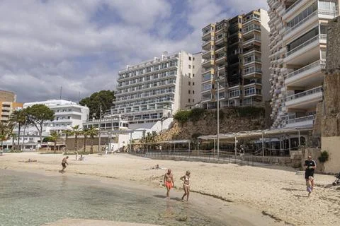 Two people died in a fire at a condominium in Magaluf, Spain - 11 Jun 2026 Stock Photos
