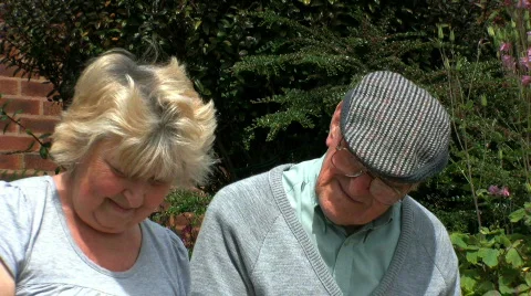 Two people with memories Stock Footage 452601