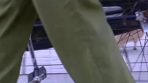 Two people pushing bicycles for walking Stock-Footage 253772853