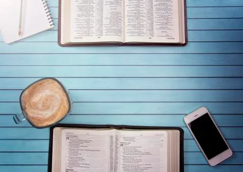 Two People Studying Together Using their Smart Phones as a Resource Stock Photos