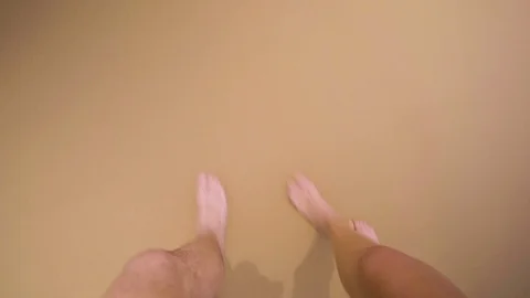 Two people walking on the beach Stock Footage 98011180