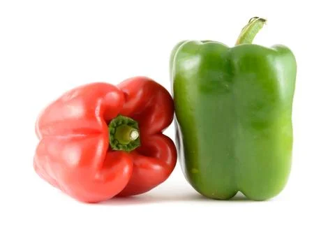 Two Peppers Stock Photos