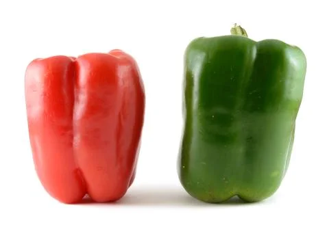 Two Peppers Stock Photos
