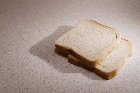 Two Pieces of Bread 写真素材