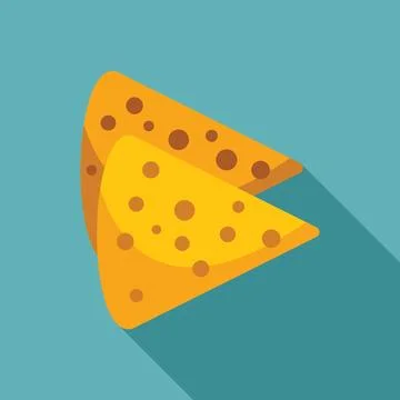 Two pieces of cheese with holes lying on top of each other Ilustración de archivo