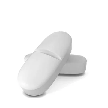 Two pills Stock Illustration