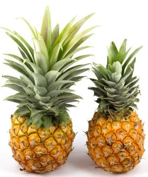 Two pineapple Foto stock