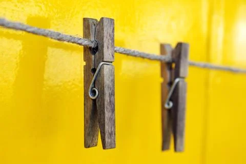 Two pins Stock Photos