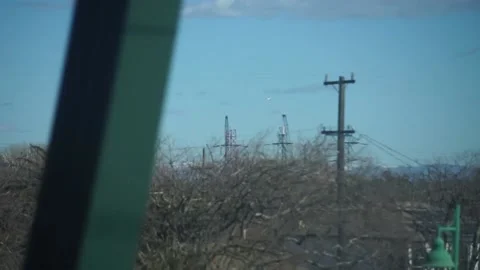 Two planes on final approach coming into land at SFO Stock Footage 236535869