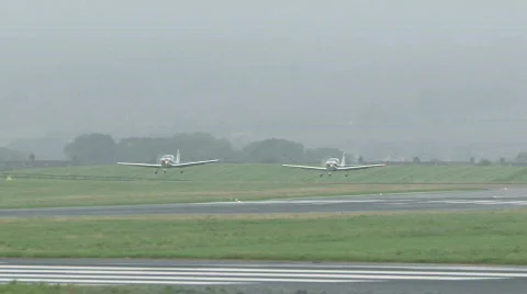 Two planes 스톡 동영상 289933