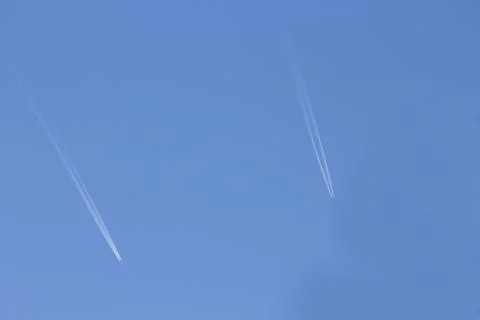 Two planes Stock Photos