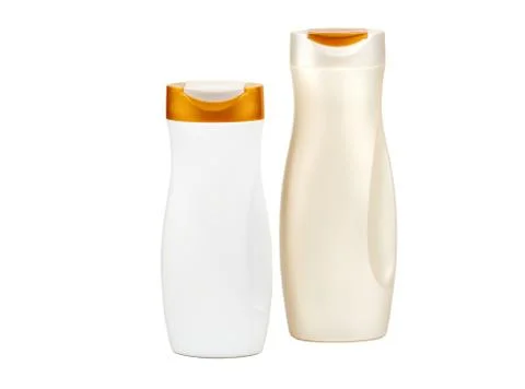 Two plastic bottles Stock Photos