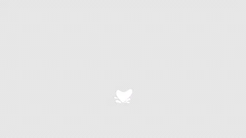 Two points moving along a heart-shaped path. Video clip with alpha channel. Stock Footage 281863003