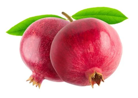 Two pomegranates Foto stock