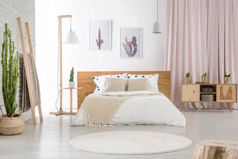 Two posters on wall Stock Photos