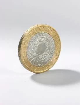 Two Pound coin Stock Photos