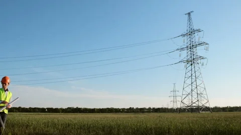 Two power engineers in a special form Stockbeeldmateriaal 137455593