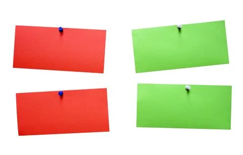 Two Pros and Two Cons with Clipping Path Isolated on a White Background Photos