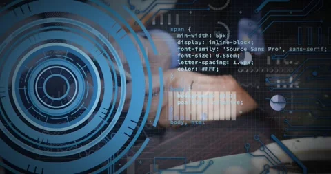 Two pros hovering by cup, grasping smartphone, tapping and accessing business Video stock 328469643