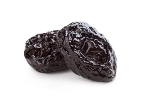 Two prunes Stock Photos