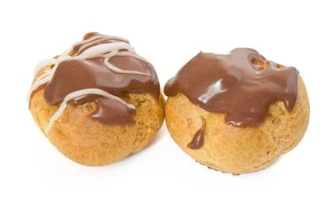 Two puff pastry Stock Photos