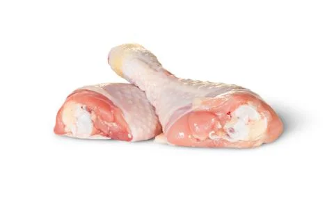 Two raw chicken legs Stock Photos