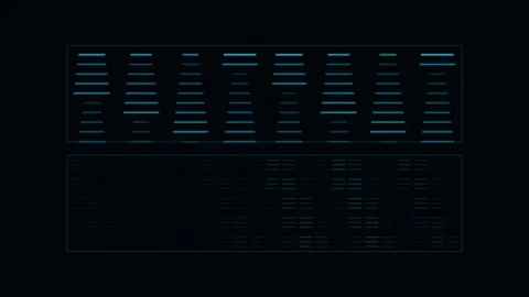 Two Record Sets Reconcile Line By Line Until They Match Stock-Footage 344513379