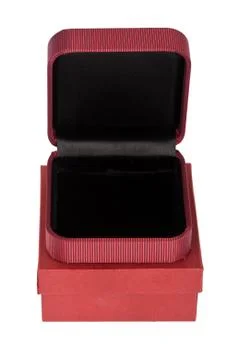 Two red boxes Stock Photos