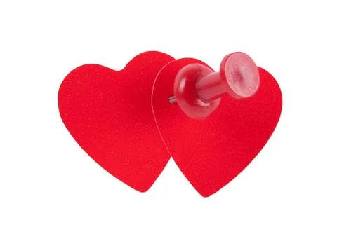 Two red hearts Photos