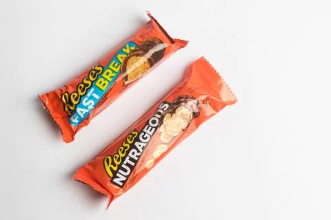 Two Reese's Chocolates Stock Photos
