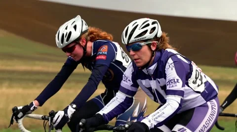 Two riders on the road Stock Footage 50452666