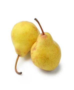 Two ripe pears Stock Photos