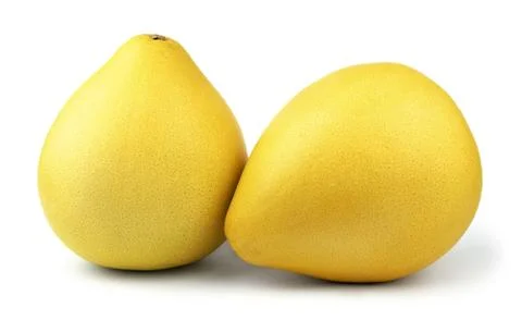 Two ripe pomelos Stock Photos