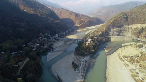 Two river combined. Stock Footage 125666579