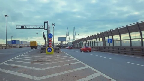 Two roads to different ways Stock Footage 78814412