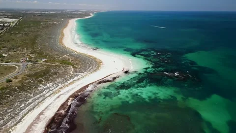 Two Rocks Fly Over Stock Footage 149473305