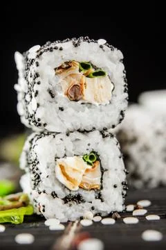 Two rolls closeup on a background Stock-Fotos