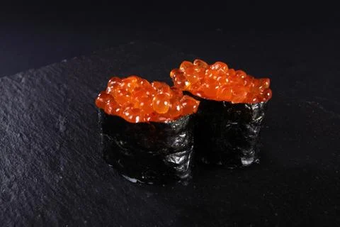 Two rolls of flat slate Foto stock