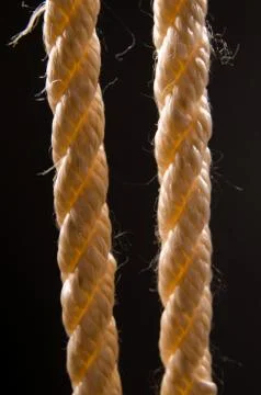 Two ropes Stock Photos