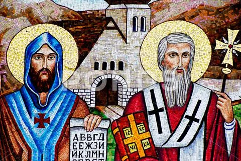 Two Saints Stock Photos
