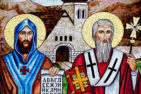 Two Saints Stock Photos