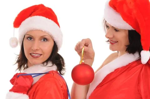 Two santa Stock Photos