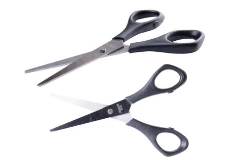 Two scissors Stock Photos