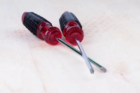 Two screwdriver Stock Photos