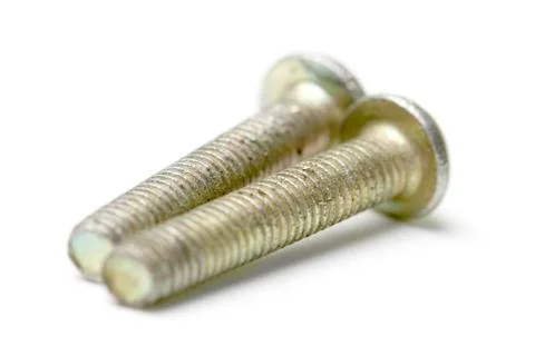 Two screws Stock Photos