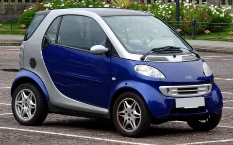Two Seater Smart Car Stock Photos