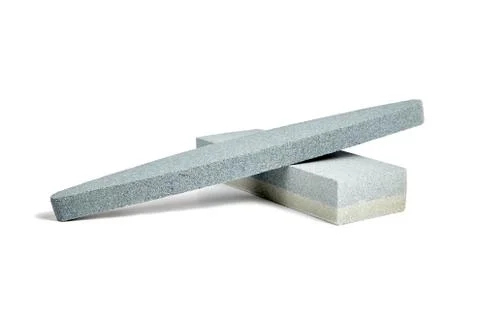 Two Sharpening stones Stock Photos