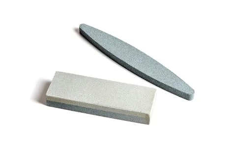 Two Sharpening stones Stock Photos
