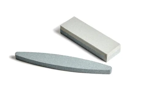 Two Sharpening stones Foto stock