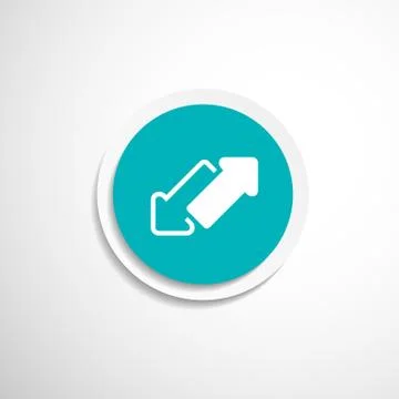 Two side arrow vector seamless web page Stock Illustration